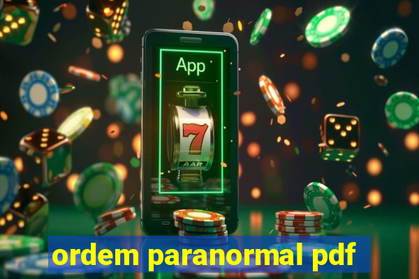 ordem paranormal pdf